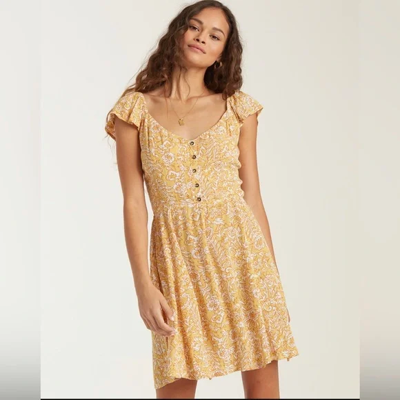billabong golden light dress Billabong Women's Daisy Wave Dress main image 0